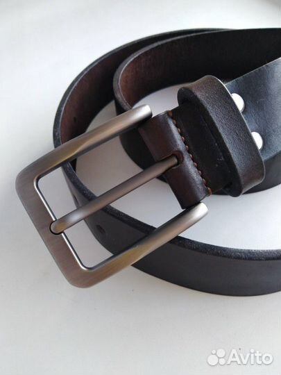 Кожаный ремень ручной работы