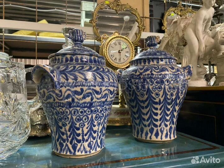 Ваза с крышкой. Винтаж