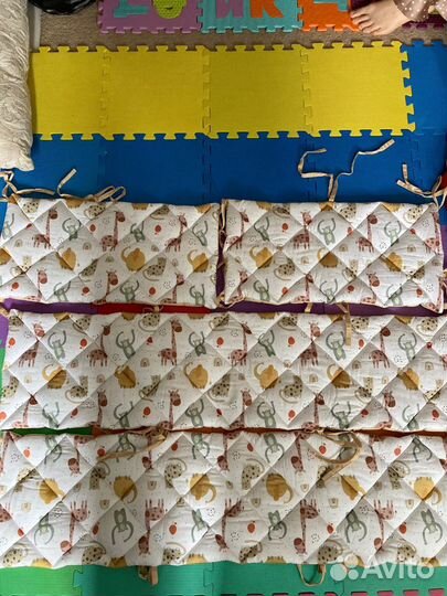 Бортики в кроватку