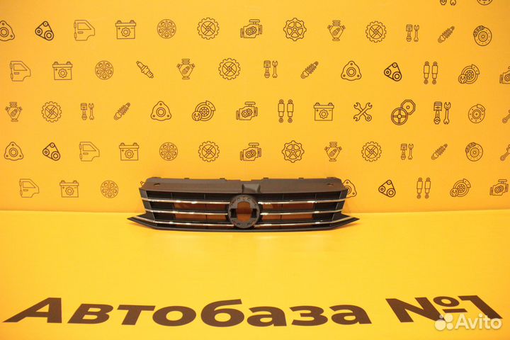 Решетка радиатора Volkswagen Polo 2015 - 2020