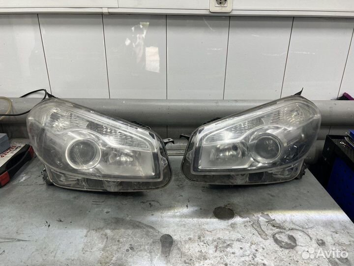 Фара Nissan Qashqai j10 рестайлинг