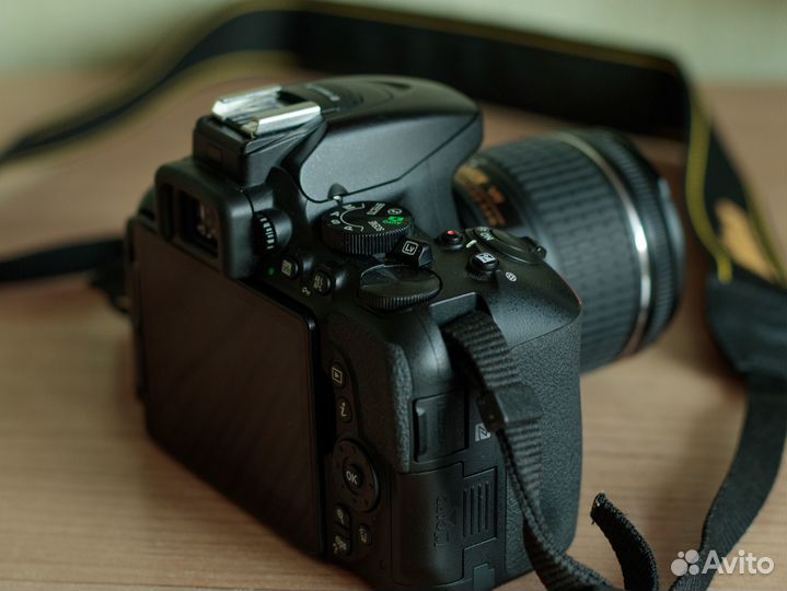 Nikon D5600 kit 18-55mm (16800 кадров)