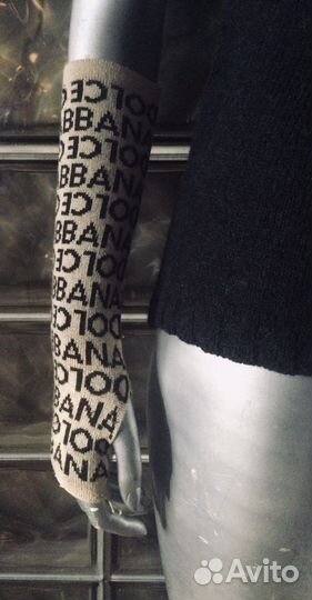 Митенки перчатки dolce & gabanna