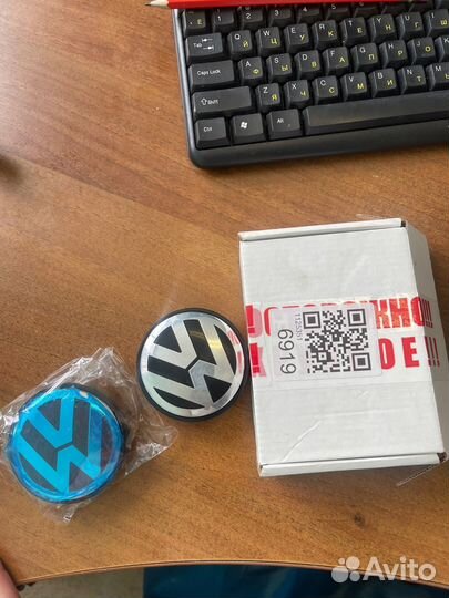 Заглушки колес Volkswagen 70 мм