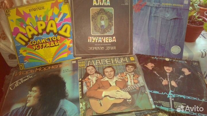 Виниловые пластинки СССР