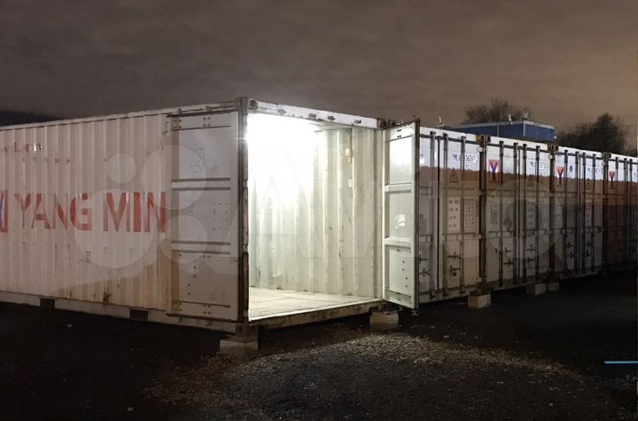 Контейнер 40 футов Склад, 30 м²