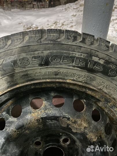 Колеса зимние 185 65 r15 с дисками