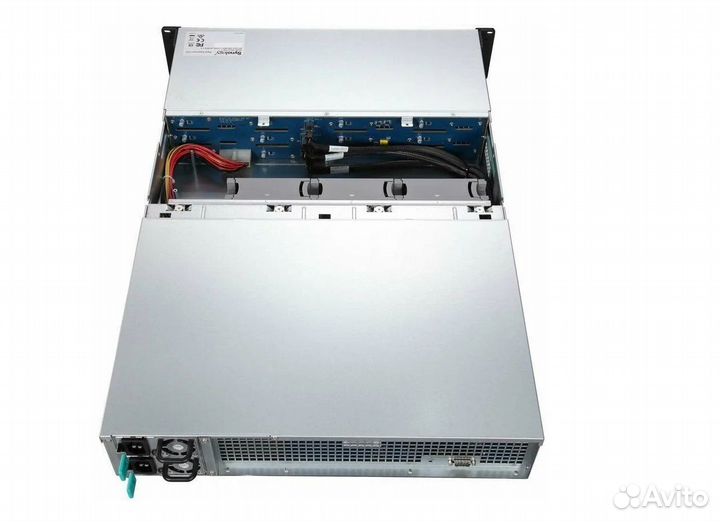 Сетевое хранилище Synology RX1217RP серый/черный