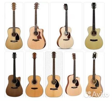 Гитары от 3700 качественные в наличии и на заказ