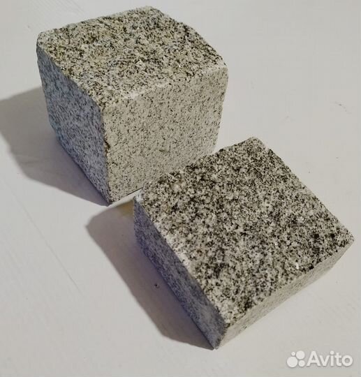 Гранитная брусчатка из карандаша