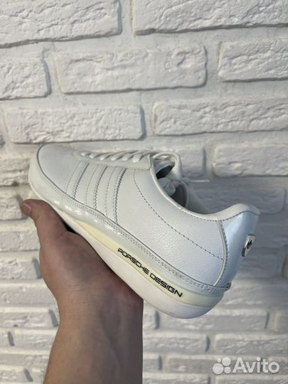 Кроссовки мужские кожаные