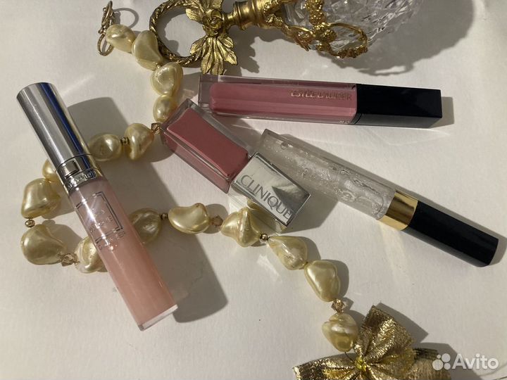 Chanel EL Clinique Lancome блеск для губ