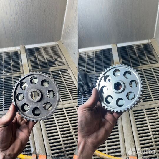 Аквабластинг чистка деталей