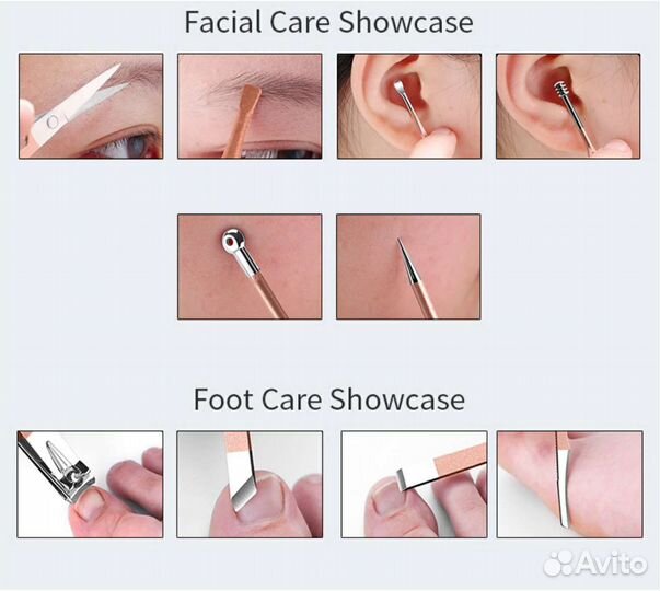 Новый набор для маникюра, мощная лампа