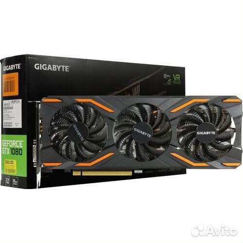 Видеокарта Gigabyte GTX 1080