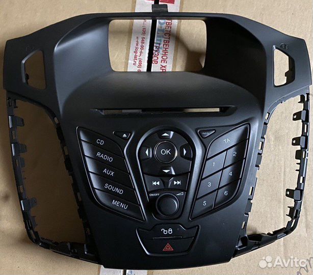 Штатная магнитола на Ford Focus