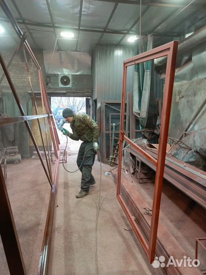 Рама откатных ворот