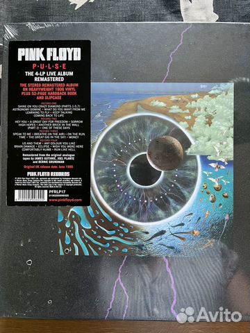 Пластинки Pink Floyd Pulse (4LP set) объявление продам