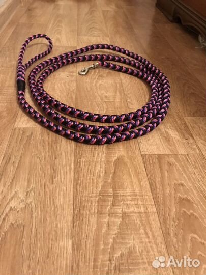 Ошейники и поводки для собак из паракорда и шнура