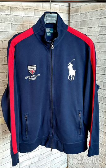 Олимпийка мужск Polo Ralph Lauren Зип худи Оригин