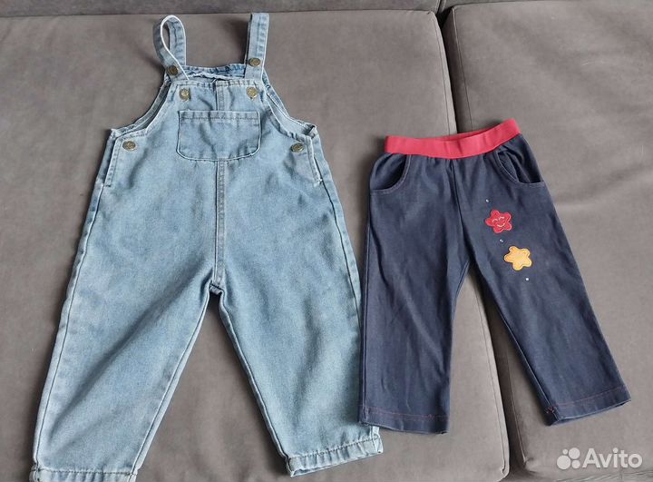 Вещи пакетом для девочки 86-90