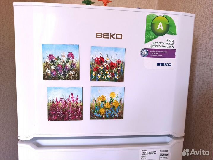 Картина маслом Полевые цветы Холсты на магнитах