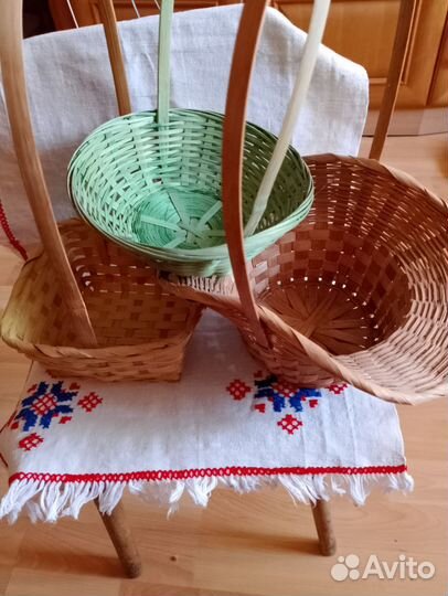 Корзина плетеная для подарков