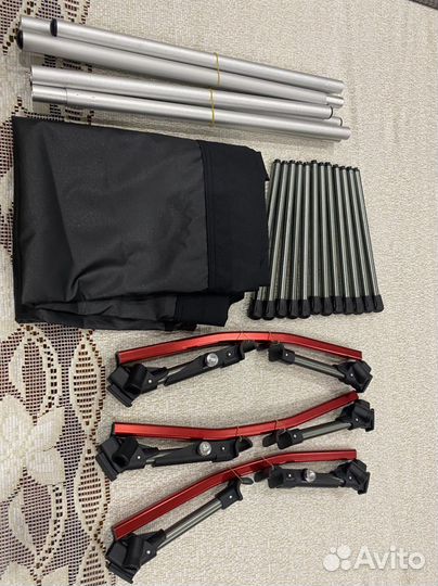 Раскладушка туристическая складная легкая