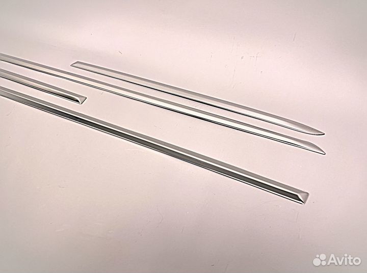 Молдинги дверей Camry 50 / 55 12-17г Хром