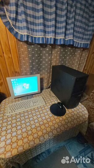 Компьютер, монитор, системный блок