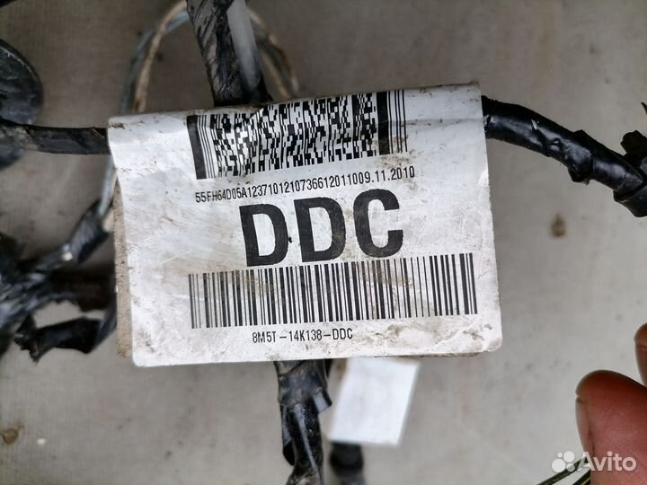 Проводка (коса) пер. пр. двери для Ford Focus II