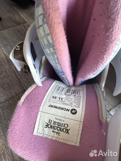 Коньки на девочку 31-36