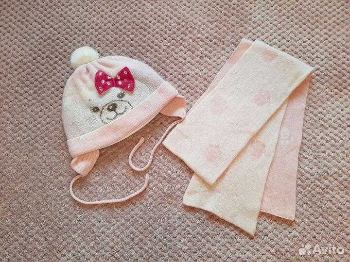 Зимние шапка и шарф Шалуны