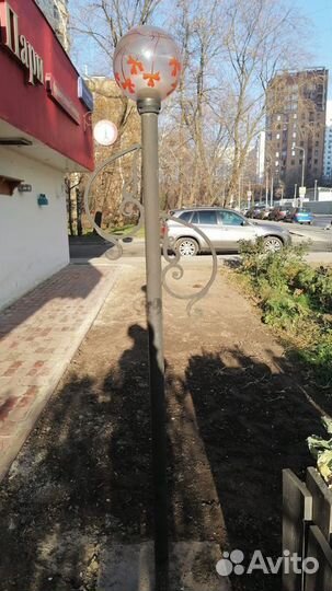 Кованные столбы 194