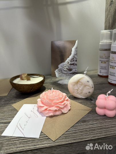 Свечи восковые ручной работы