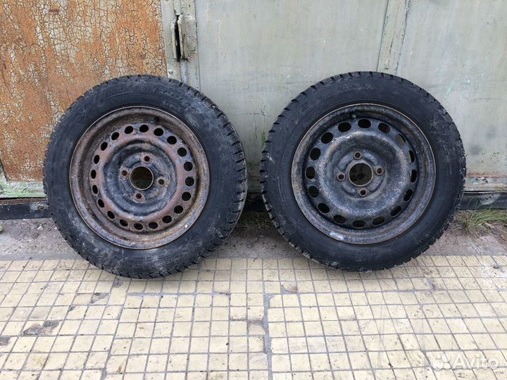 2 зимних колеса Cordiant Polar 2 R15 4 x 114.3 Миц
