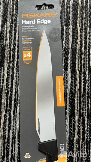 Нож fiskars hard edge. Из Филяндии. новый