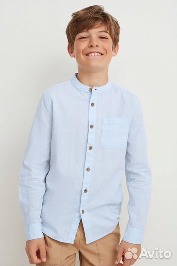 Рубашка для мальчика 110 H&M