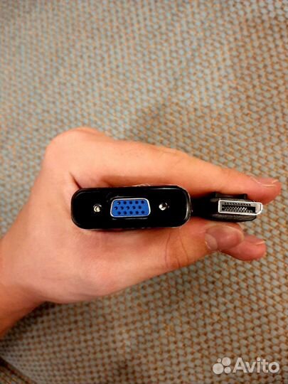 Кабель переходник VGA - Display port
