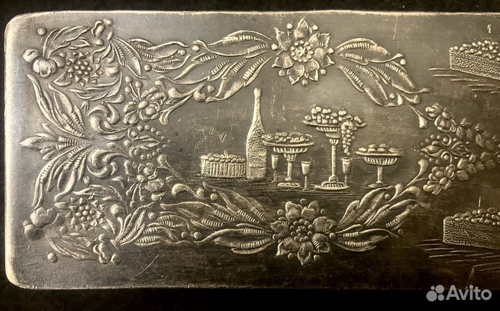 Большая кулинарная лопатка мельхиор кольчугино