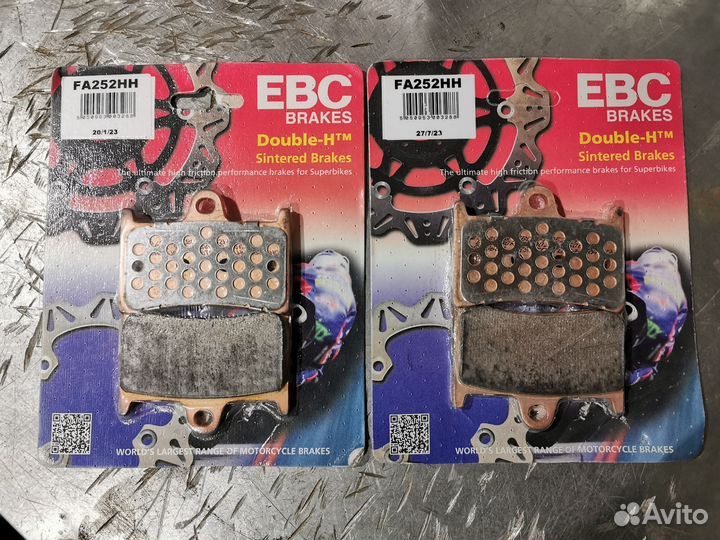 Тормозные колодки EBC Double-H