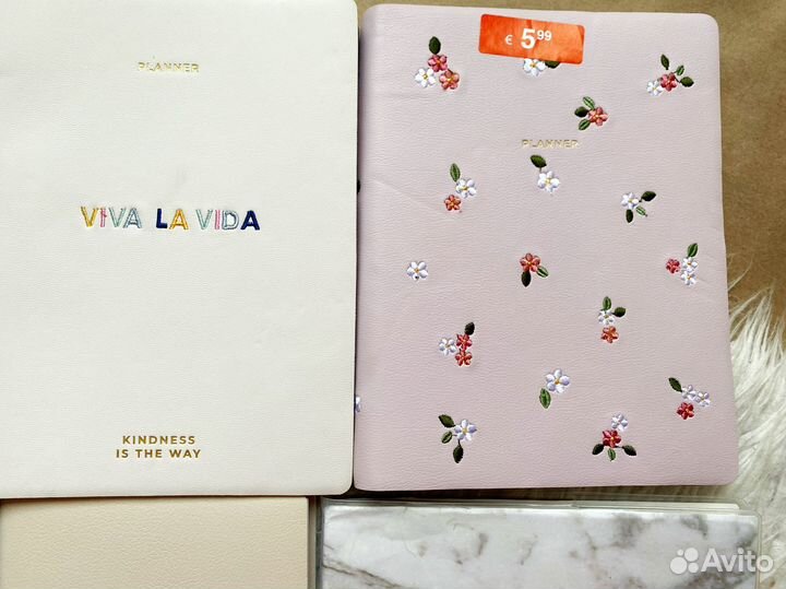 Ежедневник кожаный 2023 без дат блокнот планер