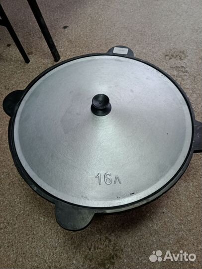 Казан чугунный 16 литров
