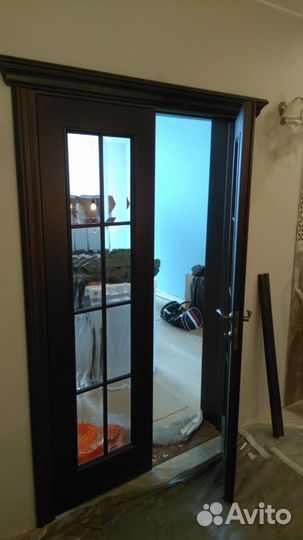 Монтаж скрытых (invizibl)и межкомнатных дверей