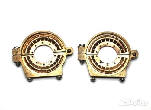 Кп1-8 4-100пФ 5 кВ Пара Бронзовый зажим / креплени