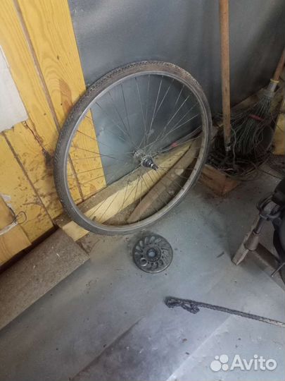 Заднее колесо на велосипед хвз бу