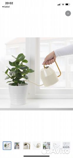 Лейка для полива IKEA vattenkrasse бежевая