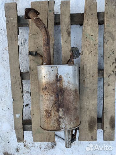 Глушитель на mitsubishi lancer 9