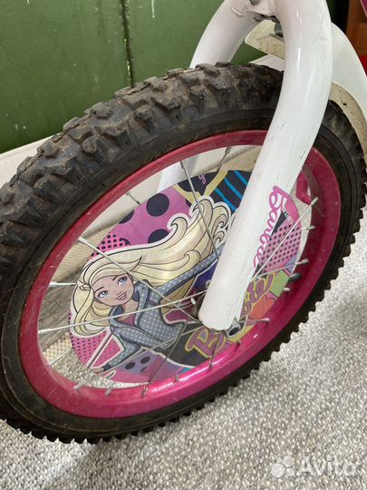 Детский велосипед для девочки 16 дюймов