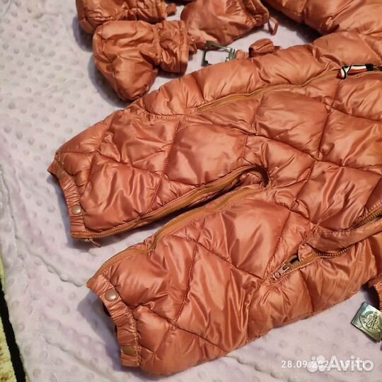 Зимний комбинезон для девочки 80-86